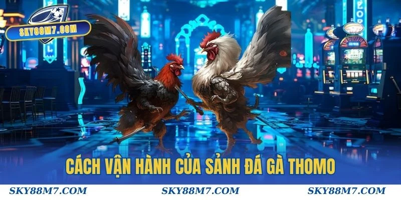 Cách vận hành của sảnh Đá gà thomo