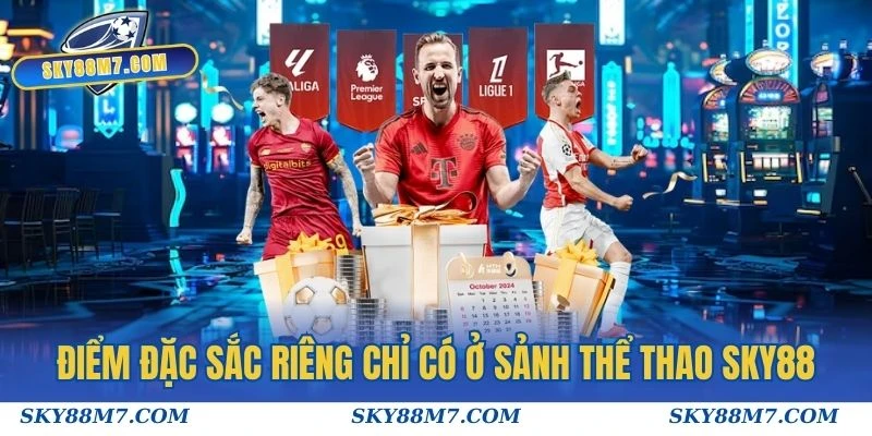 Điểm đặc sắc riêng chỉ có ở sảnh Thể thao Sky88